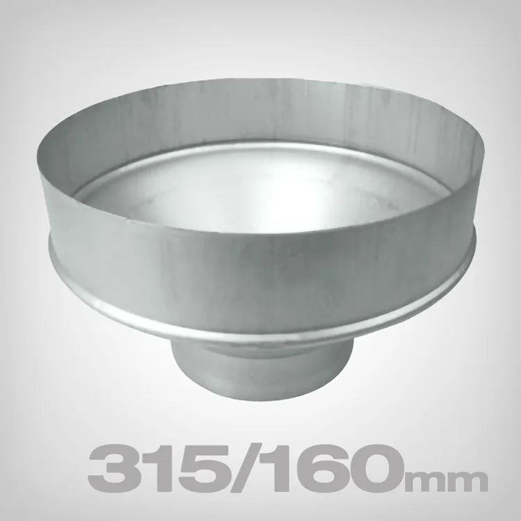 Reduzierstück, 125/100-400/315mm